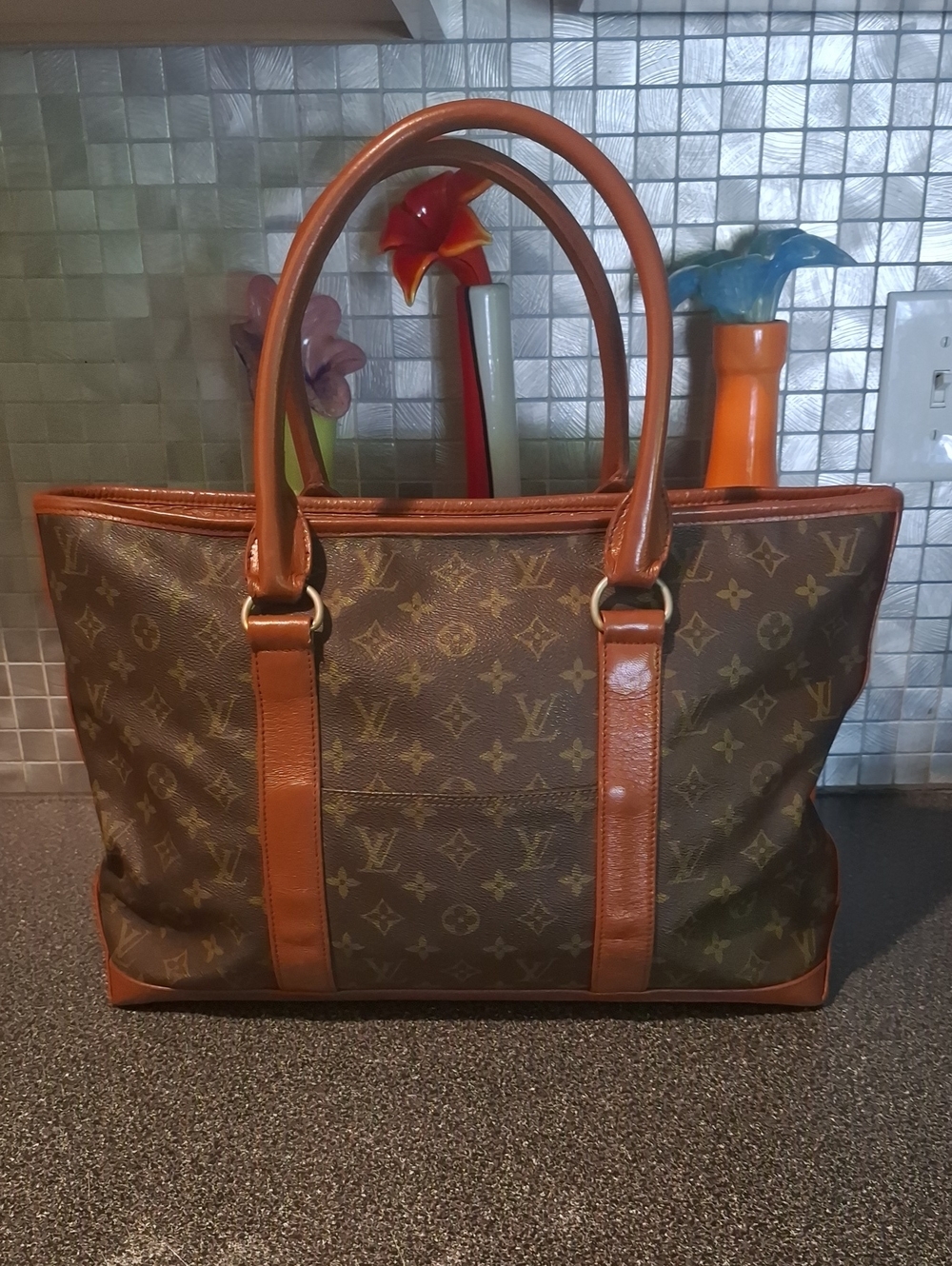 Louis Vuitton Weekender Sac Bag with COA